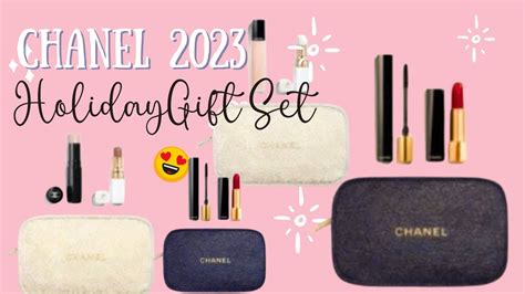 chanel 2023 holiday set|Chanel 2022 gift sets.